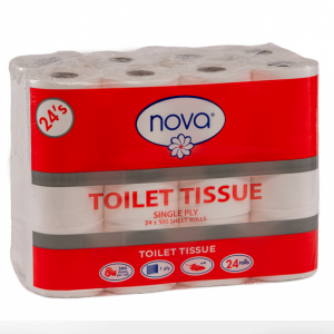 Nova 500 Sheets 1P V; Pack size: 24 Rolls