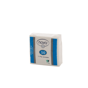 Virgin Serviettes 1 Ply 300x300mm  Pack size: 32×50’s